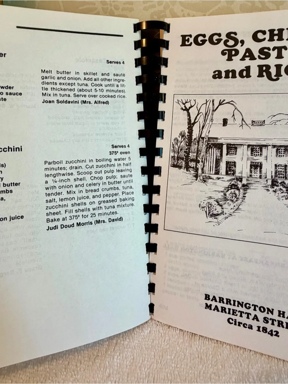 The Historic Roswell Cook Book – Roswell Historical Society Georgia – 1995